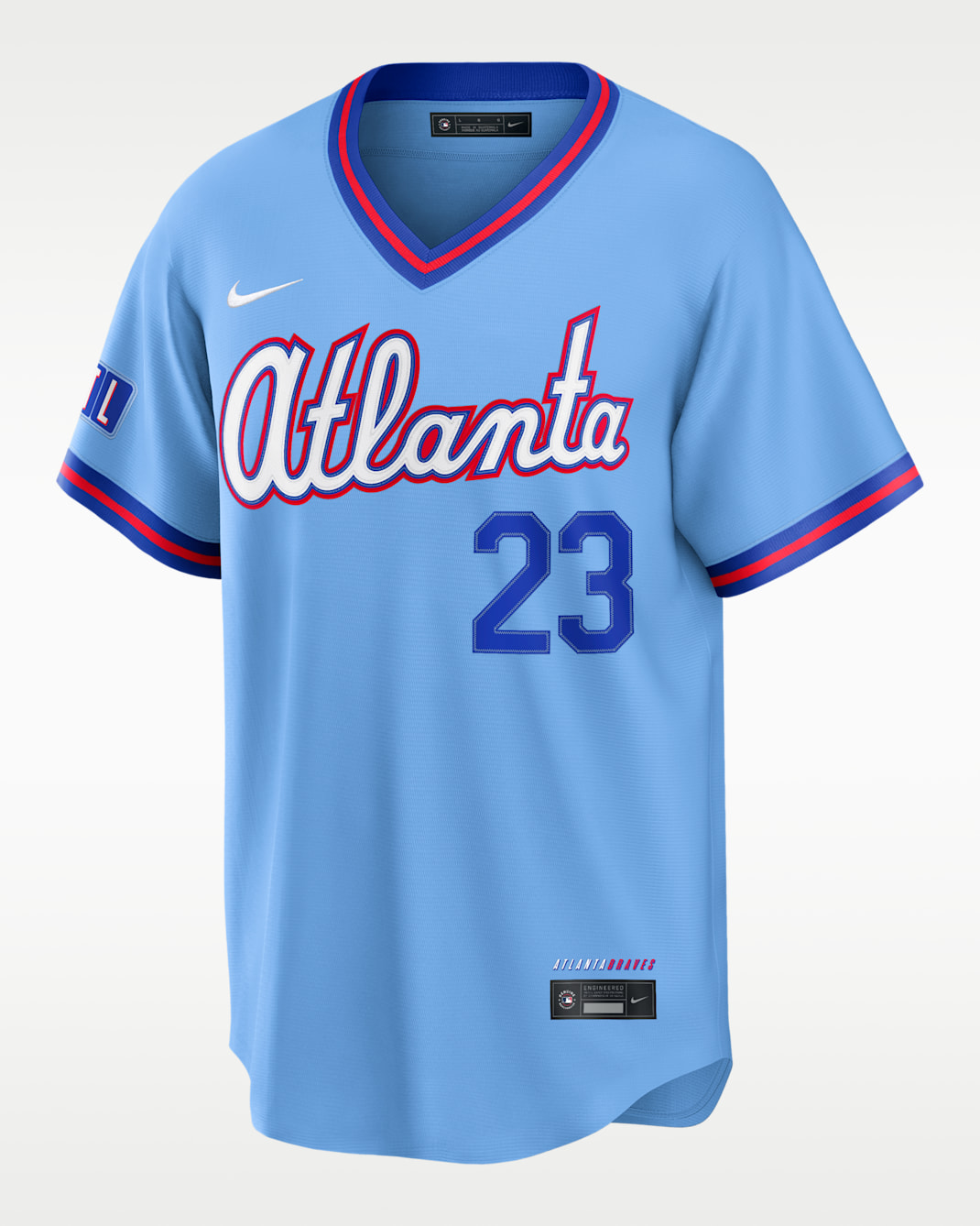 Michael Harris II Atlanta Braves City Connect Men's Nike MLB Stadium Jersey - Powder Blue
