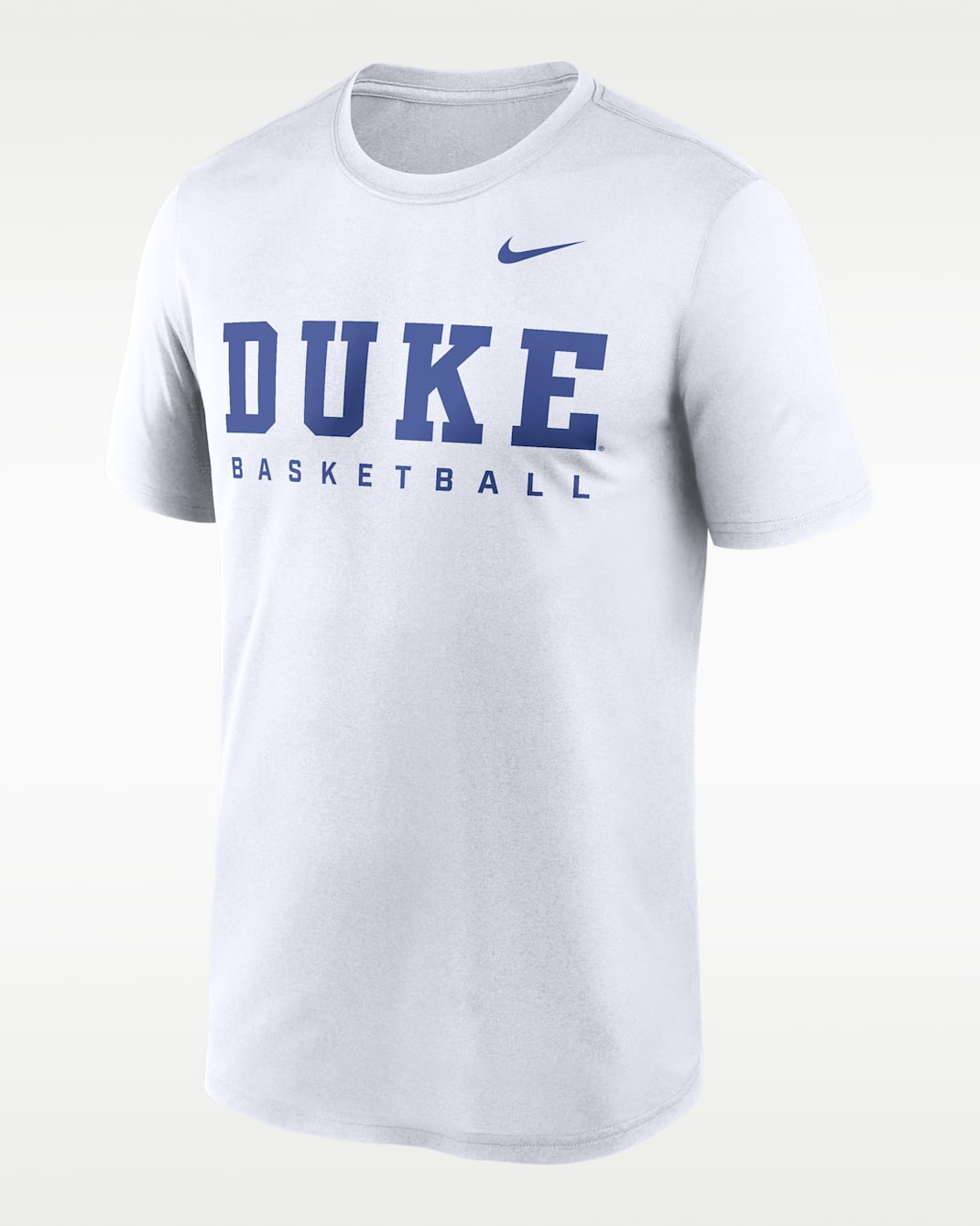 Duke Courtside Basketball Legend Men's Nike Dri-FIT College T-Shirt - White