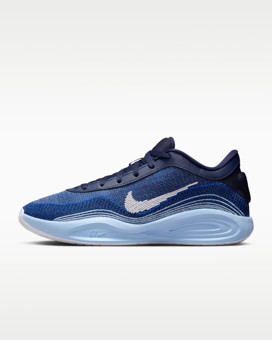 G.T. Hustle Academy EP Basketball Shoes - College Navy/Psychic Blue/Racer Blue/White