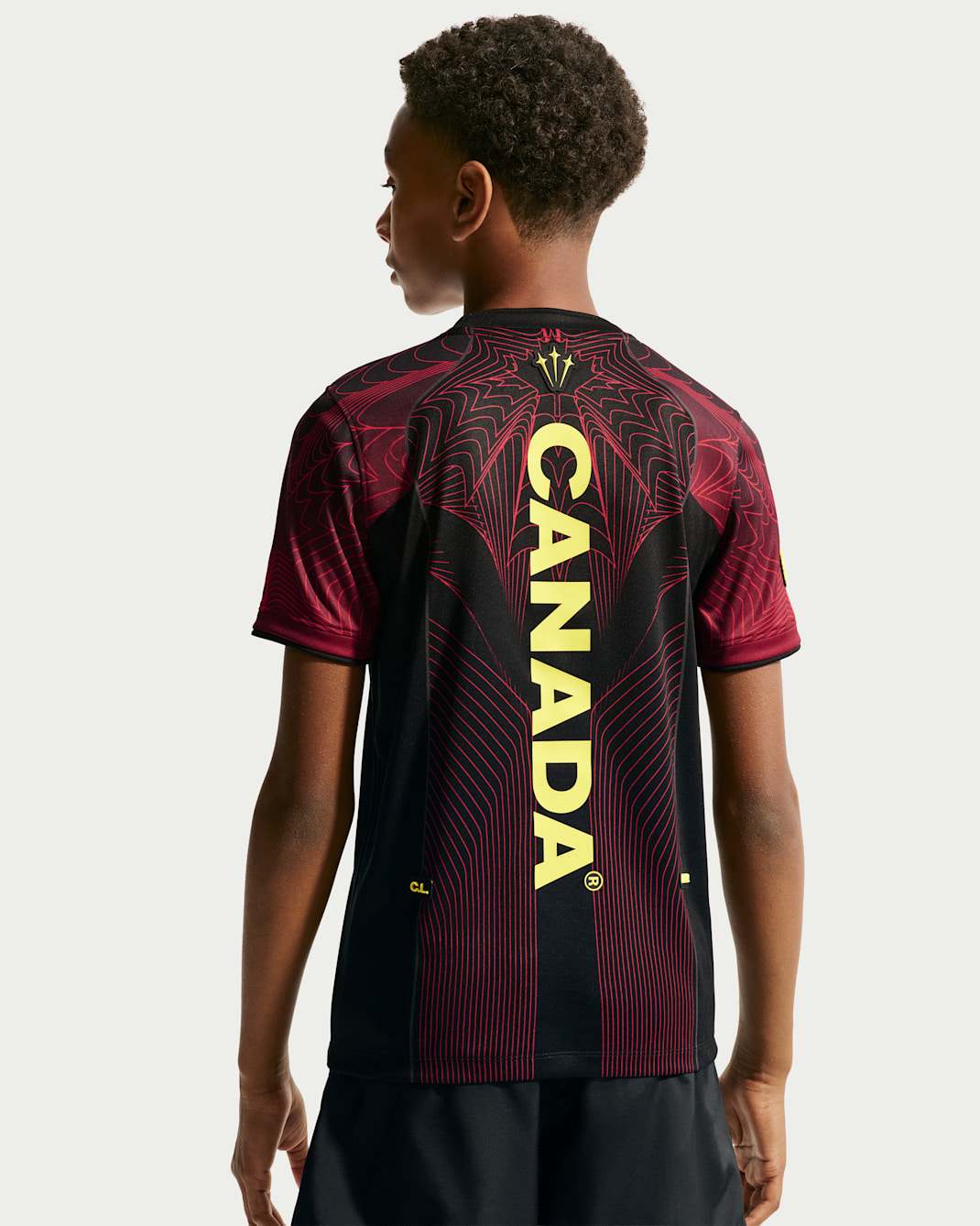 Canada Big Kids' Nike Dri-FIT Soccer Pre-Match Short-Sleeve Top