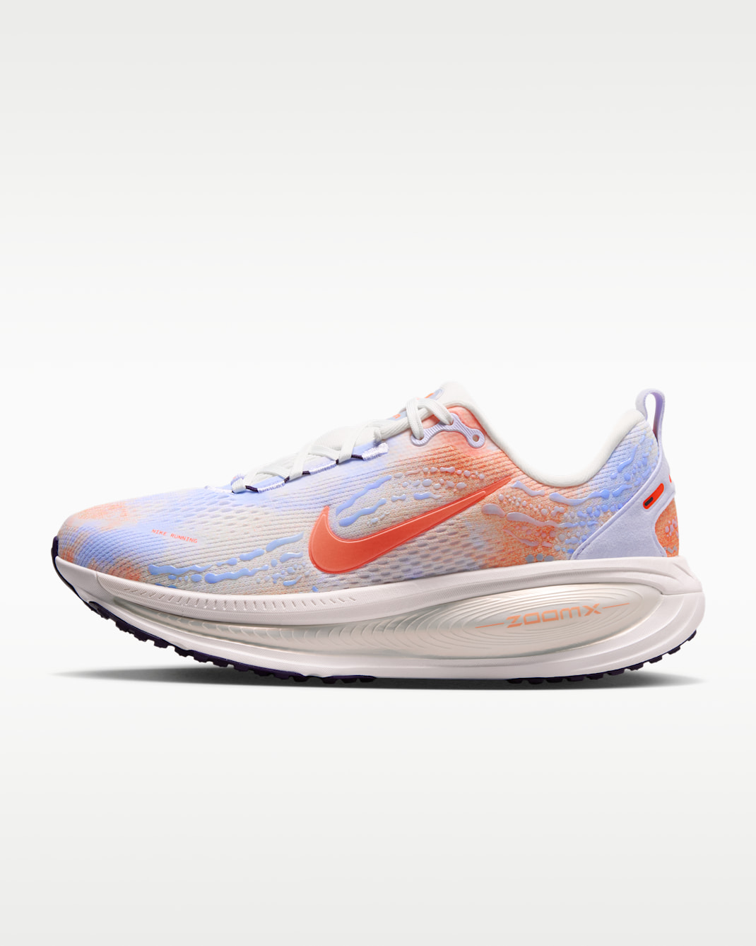 Chaussure de running sur route Nike Vomero 18 pour femme - Palest Purple/Sunset Haze/Summit White/Hyper Crimson