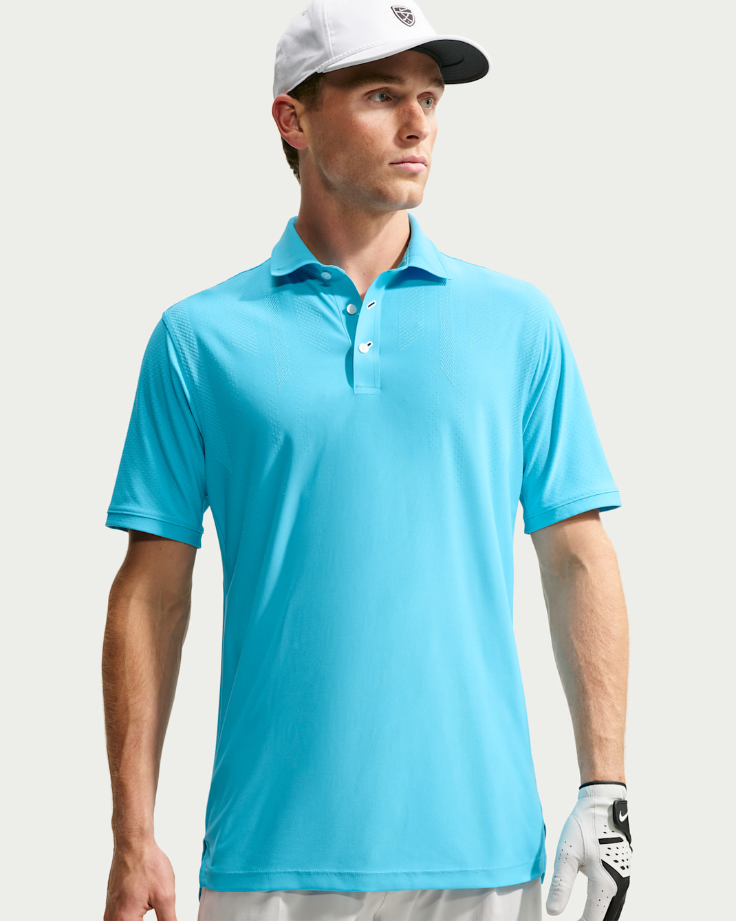 Nike Tailored Performance Men's Dri-FIT Golf Polo - Baltic Blue/Baltic Blue
