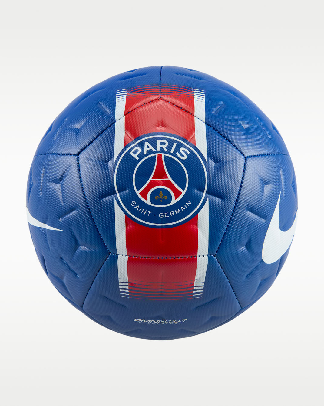 Piłka Nike Academy Paris Saint-Germain Home 25/26 - Old Royal/University Red/Biel