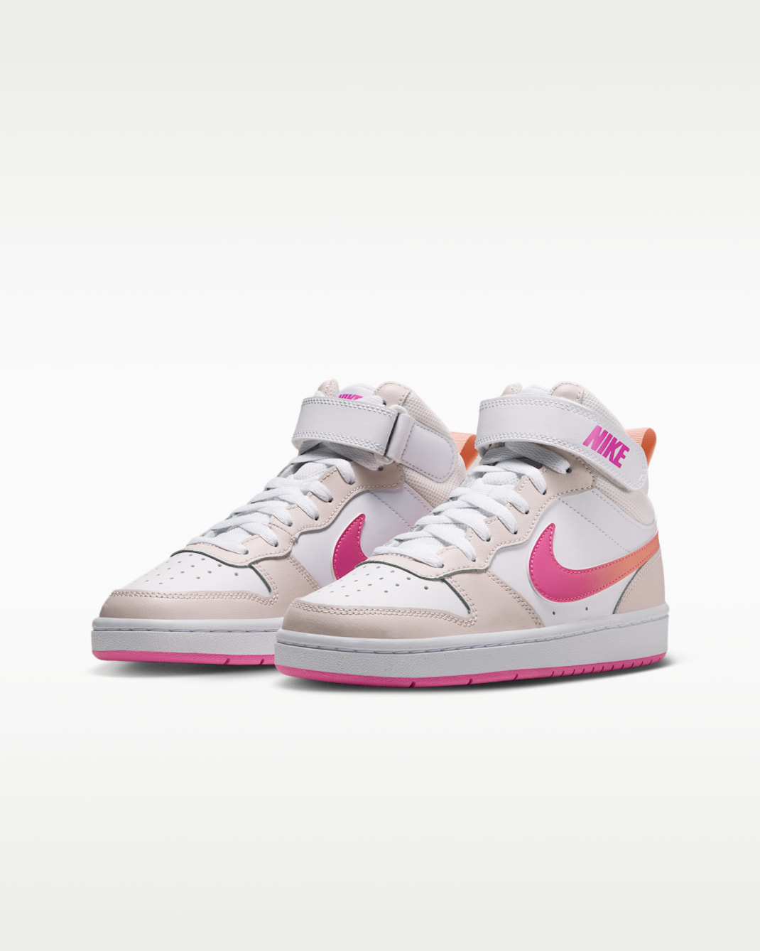 Nike Court Borough Mid 2 Big Kids' Shoes