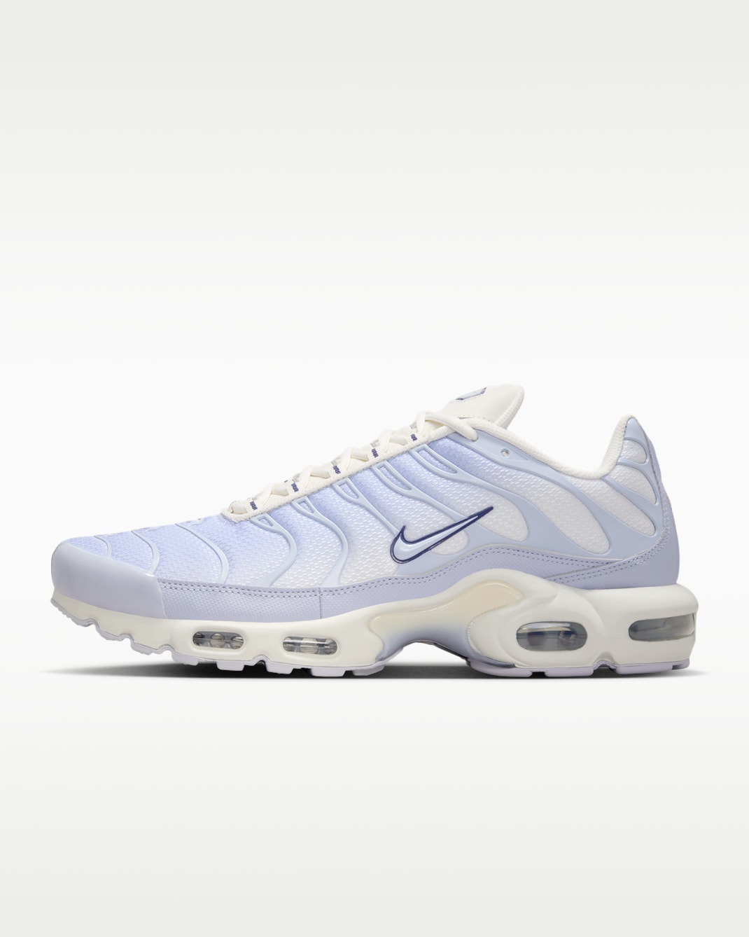 Tenis para hombre Nike Air Max Plus - Fantasma/Morado arena/Plata metalizado/Fantasma