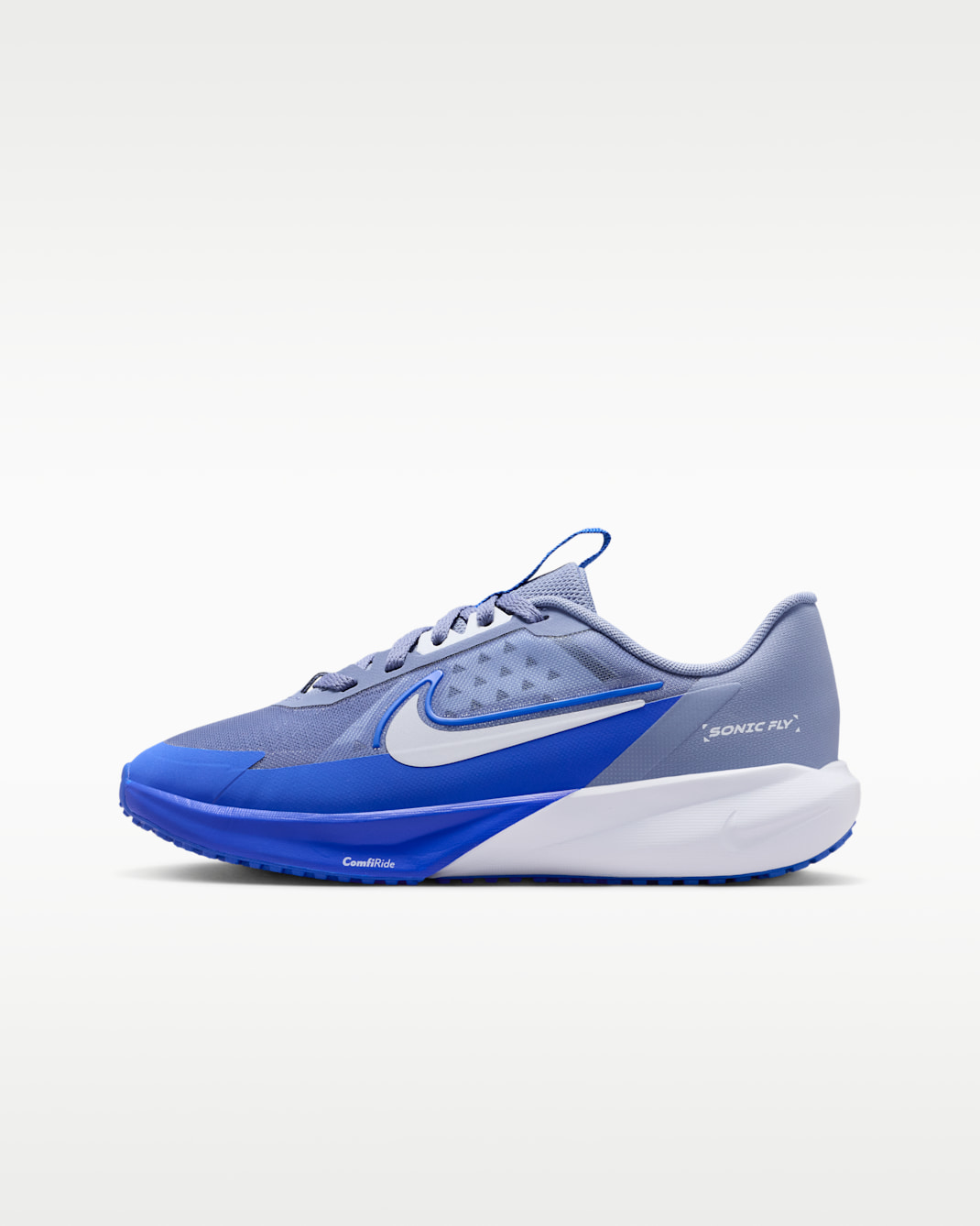 Nike Sonic Fly Older Kids' Running Shoes - World Indigo/Racer Blue/Football Grey