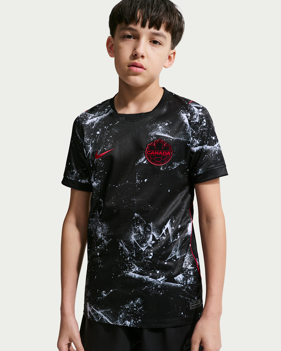Canada Stadium Away Older Kids' Nike Dri-FIT Football Shirt - Black