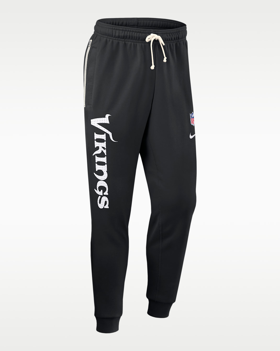 Pants Nike Dri-FIT de la NFL de pierna entallada para hombre Minnesota Vikings Ground Game Sideline - Negro