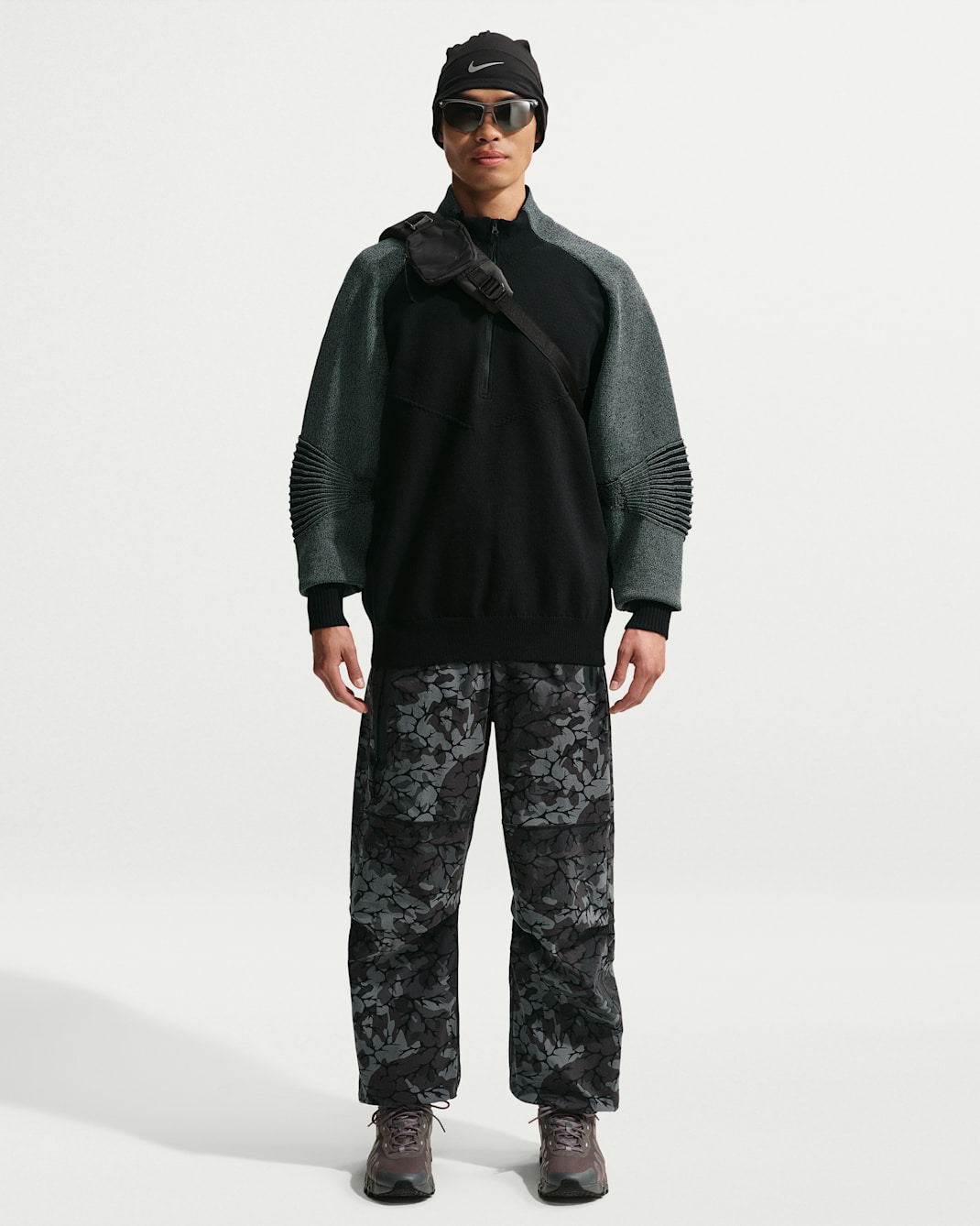 ナイキ テック メンズ Dri-FIT ウーブン パンツ - ブラック/ブラック