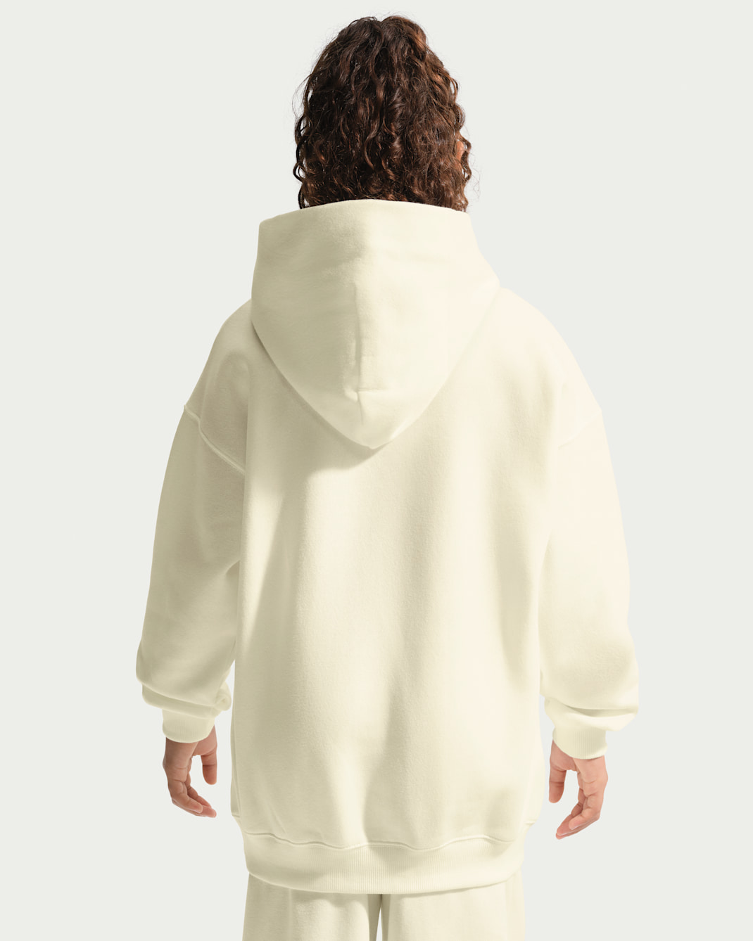 Nike Sportswear Studio Big Kids' (Girls') Oversized Fleece Pullover Hoodie