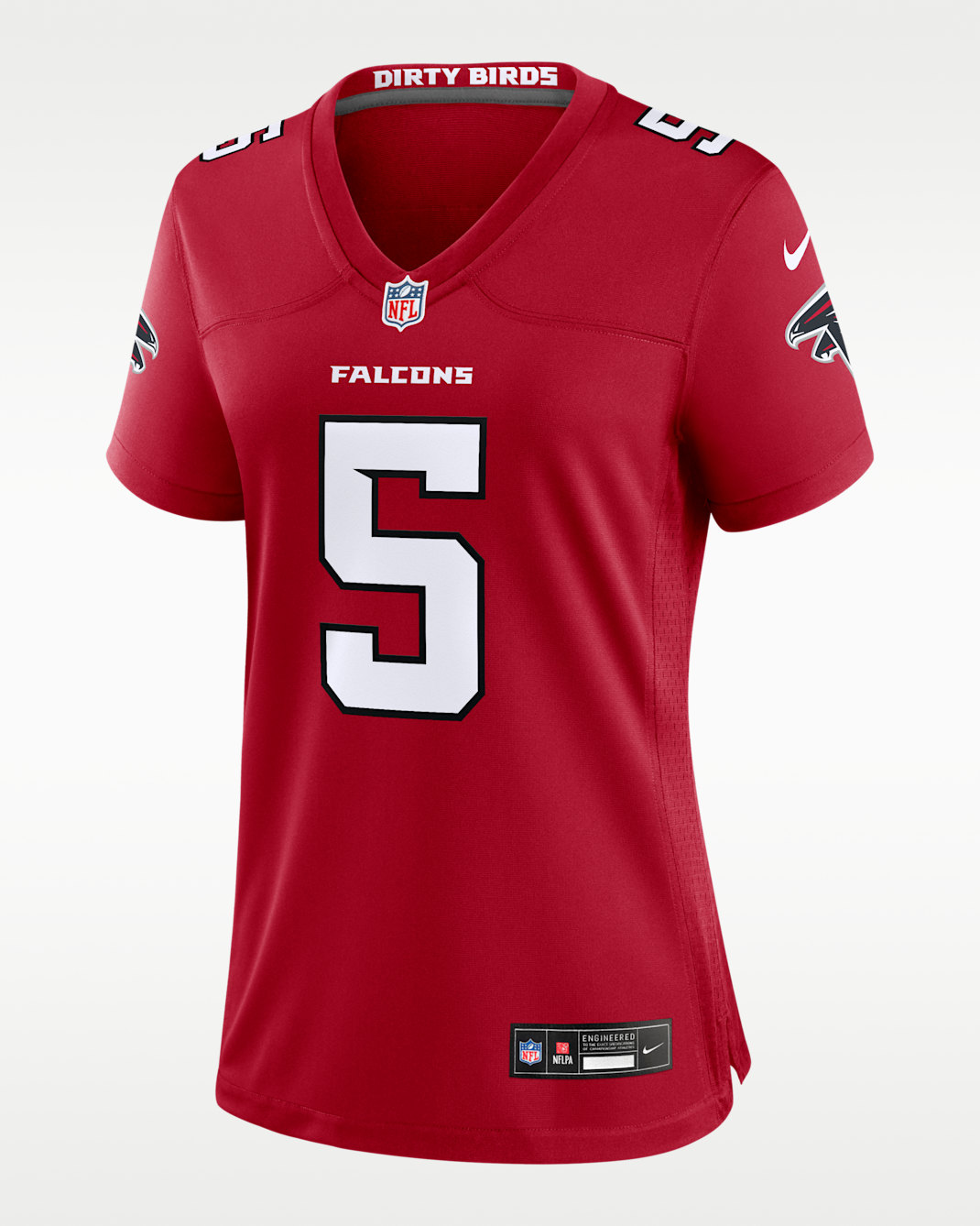 Drake London Atlanta Falcons Women's Nike NFL Game Jersey - Red