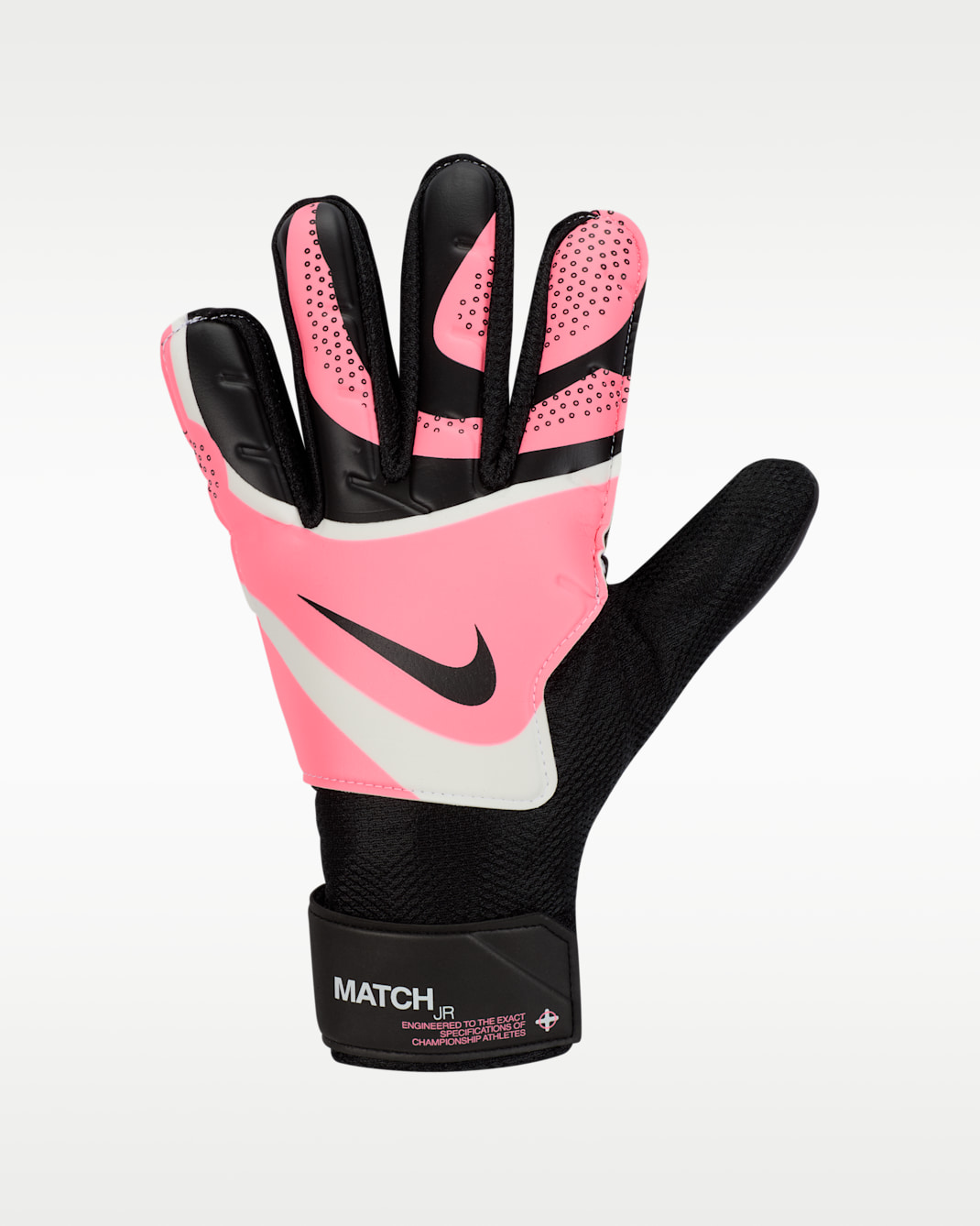 Nike Match Jr. Goalkeeper Gloves - Black/Sunset Pulse/Black