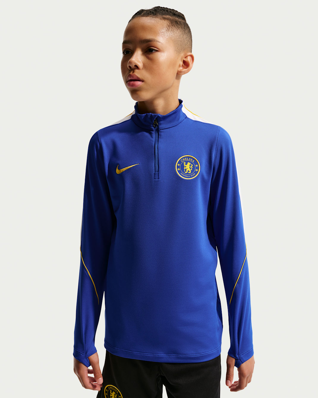 Chelsea FC Strike Big Kids' Nike Dri-FIT Soccer Knit Drill Top