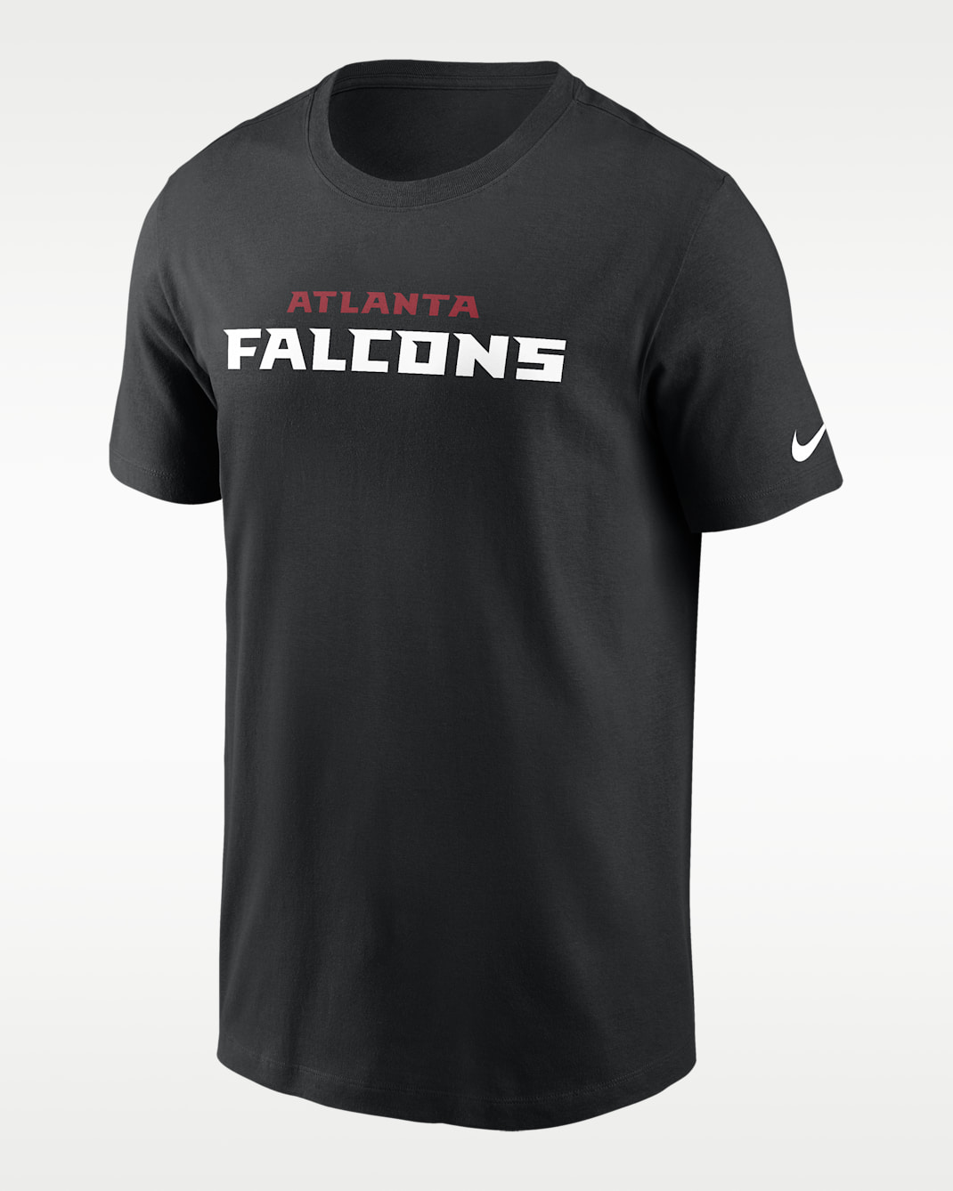 Atlanta Falcons Wordmark Essential Men's Nike NFL T-Shirt - Black