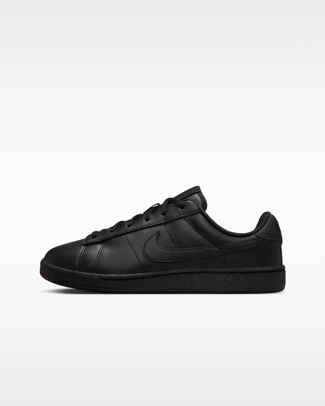 Nike Tennis Classic Older Kids' Shoes - Black/Black/Black