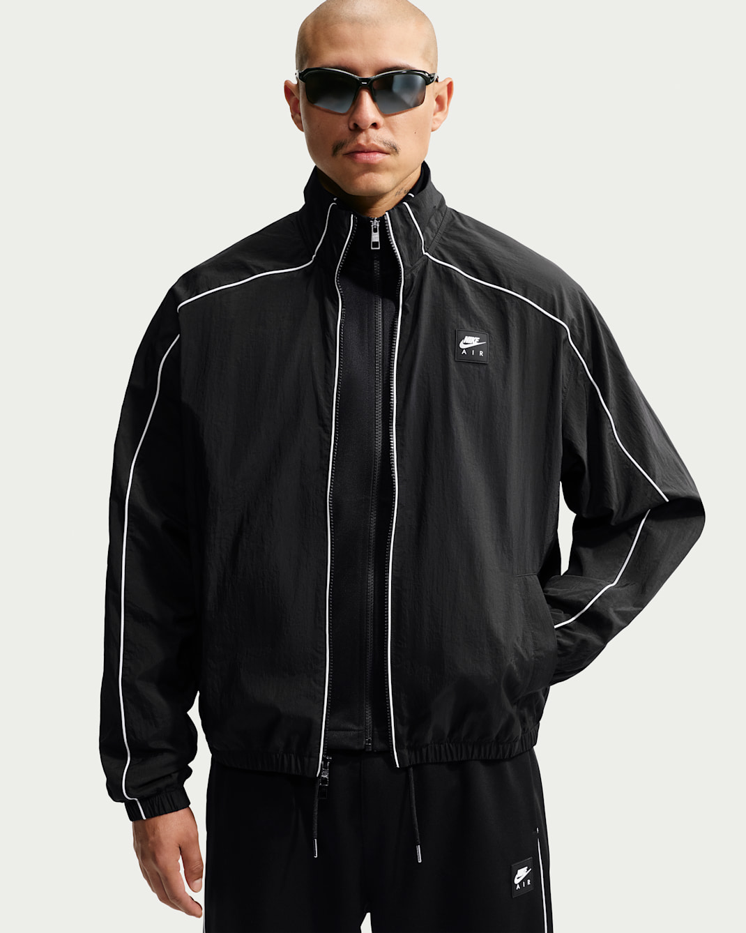 Nike Air Men's Woven Track Jacket - Black/Black