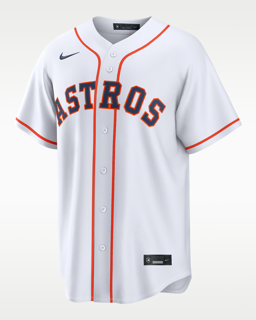 Jersey Nike de la MLB Replica para hombre Houston Astros - Blanco