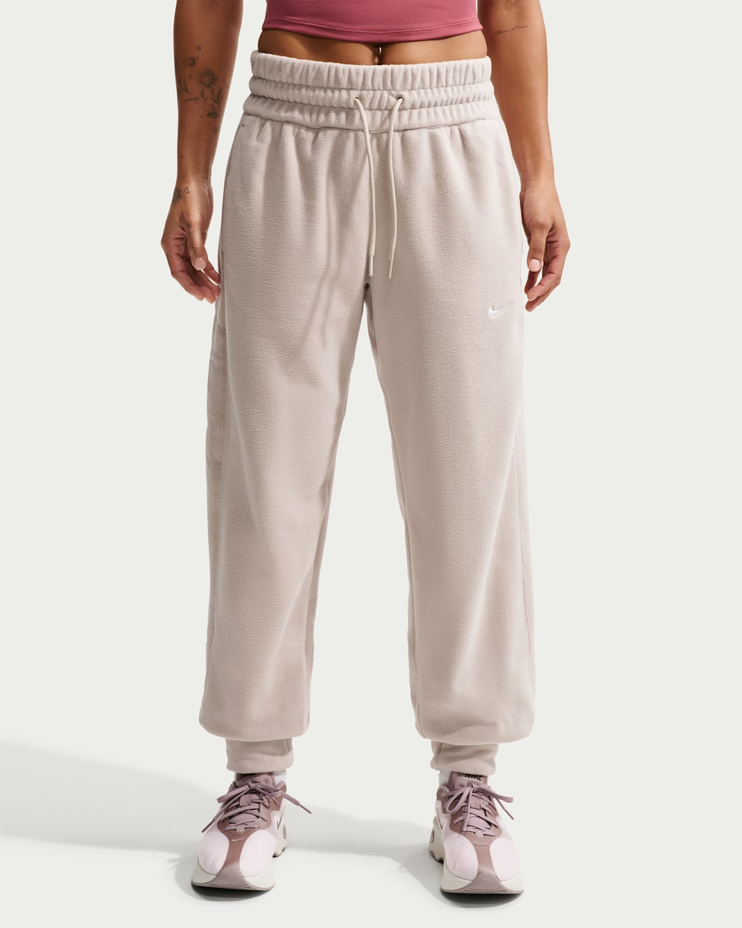 Nike One Women's Therma-FIT Mid-Rise Fleece Joggers
