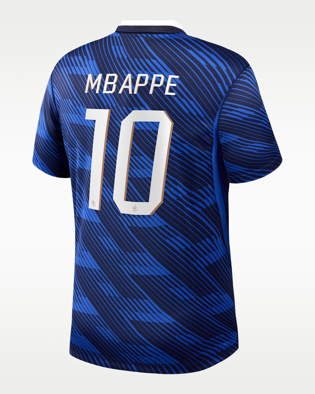 Kylian Mbappé France National Team 2026 Stadium Home Men's Nike Dri-FIT Soccer Jersey - Blue