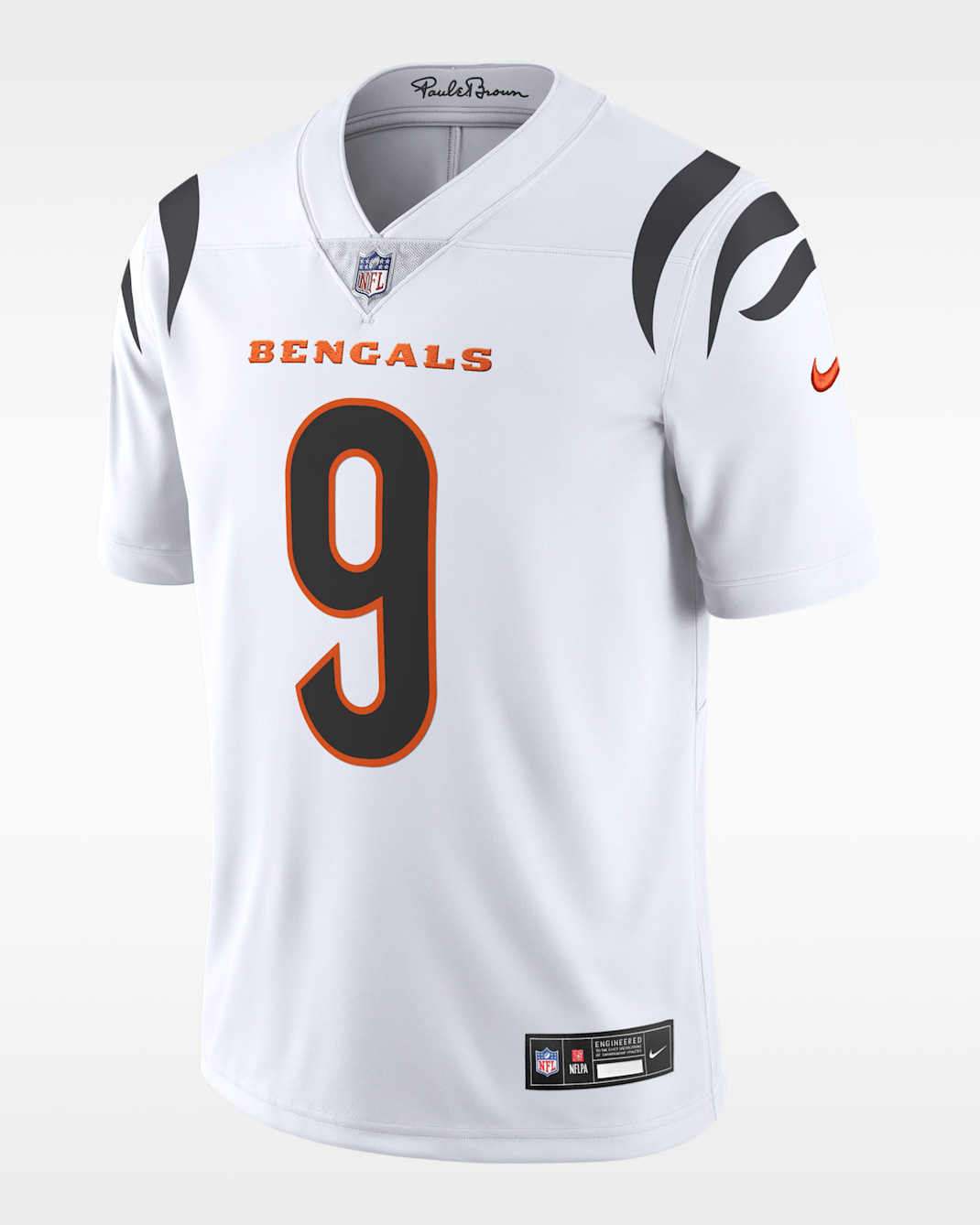 Jersey de fútbol americano Nike Dri-FIT de la NFL Limited para hombre Joe Burrow Cincinnati Bengals - Blanco
