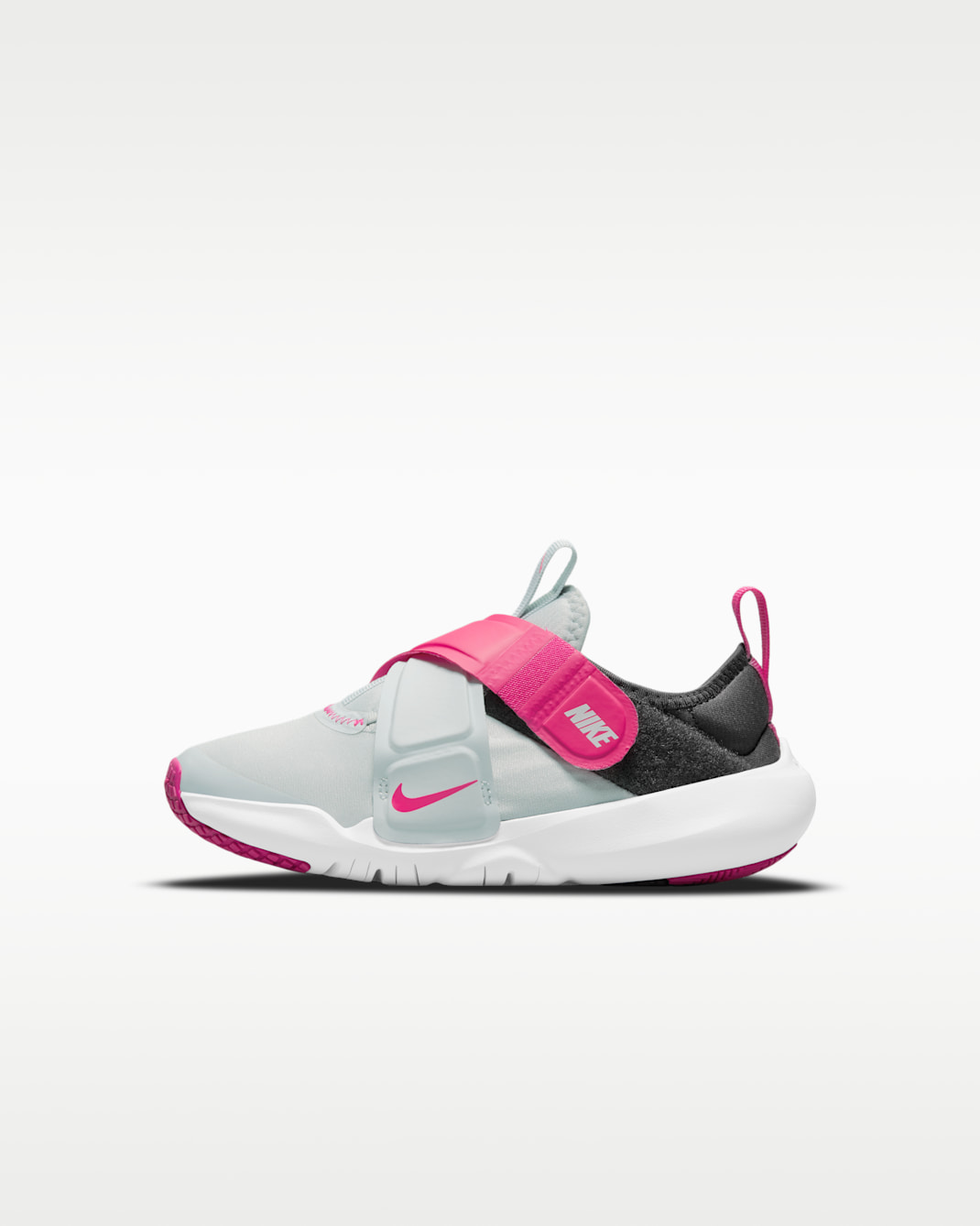 Nike Flex Advance Younger Kids' Shoes - Pure Platinum/Sangria/Pink Prime