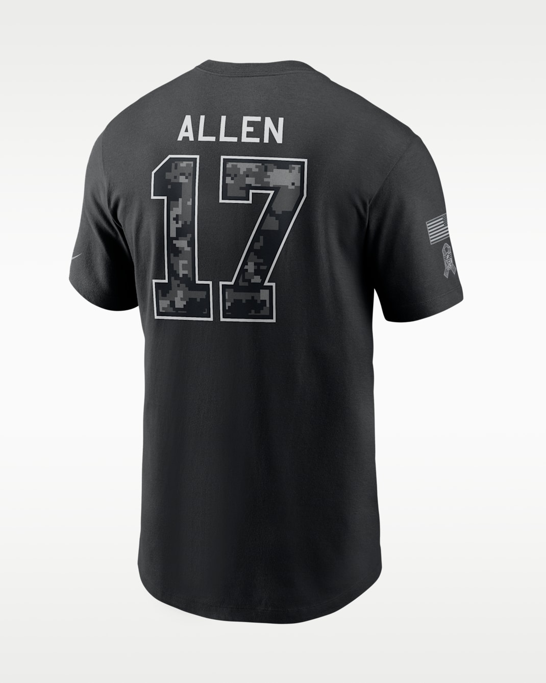 Josh Allen Buffalo Bills Salute to Service Men's Nike NFL T-Shirt