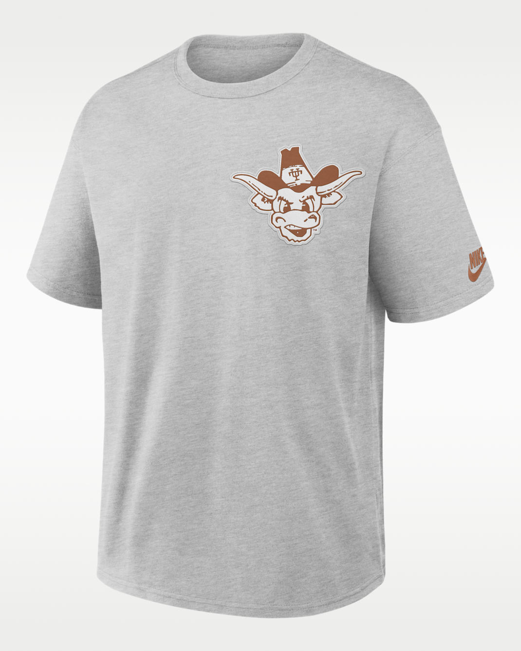 Texas Legacy Max90 Men's Nike College T-Shirt - Grey Heather