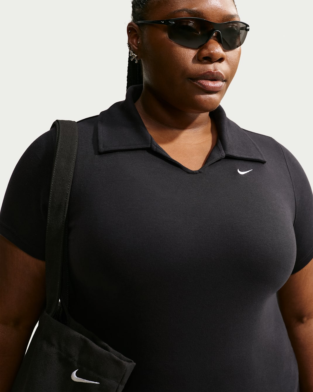 Nike Sportswear Chill Knit Women's Slim Polo Dress (Plus Size)