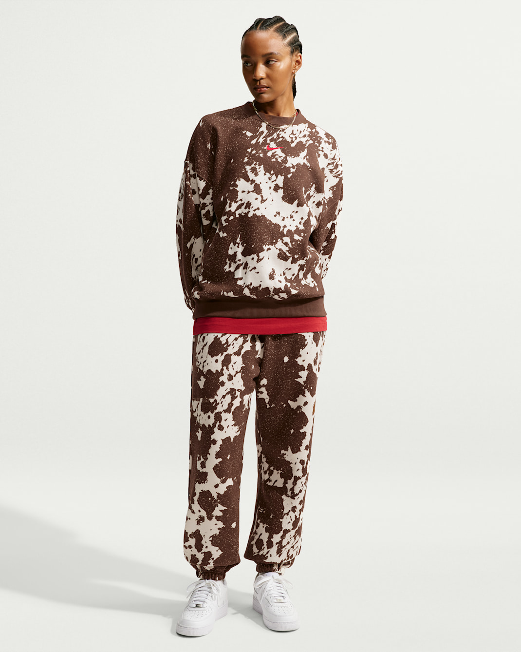 Nike Studio Fleece Medium Weight Women's Oversized Crew