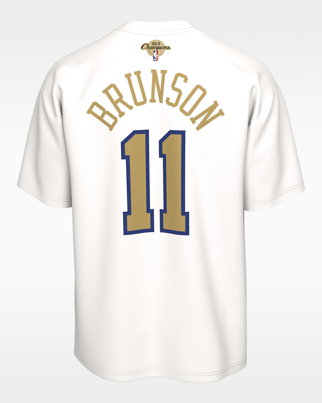 Jalen Brunson New York Knicks Nike NBA Ring and Banner T-Shirt