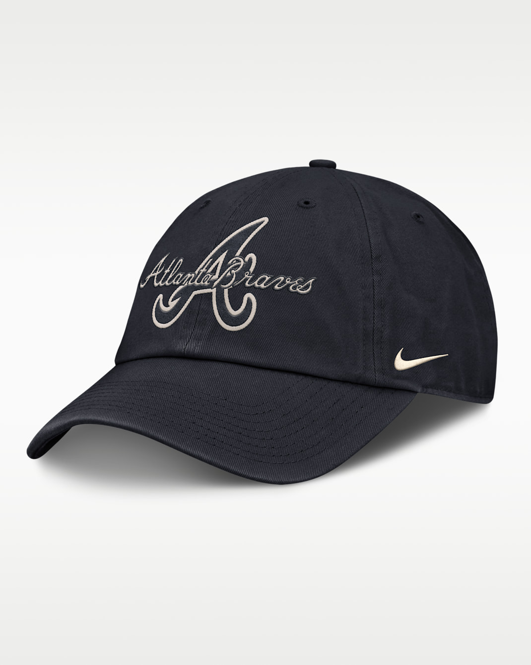 Atlanta Braves Statement Club Men’s Nike MLB Adjustable Hat - Navy