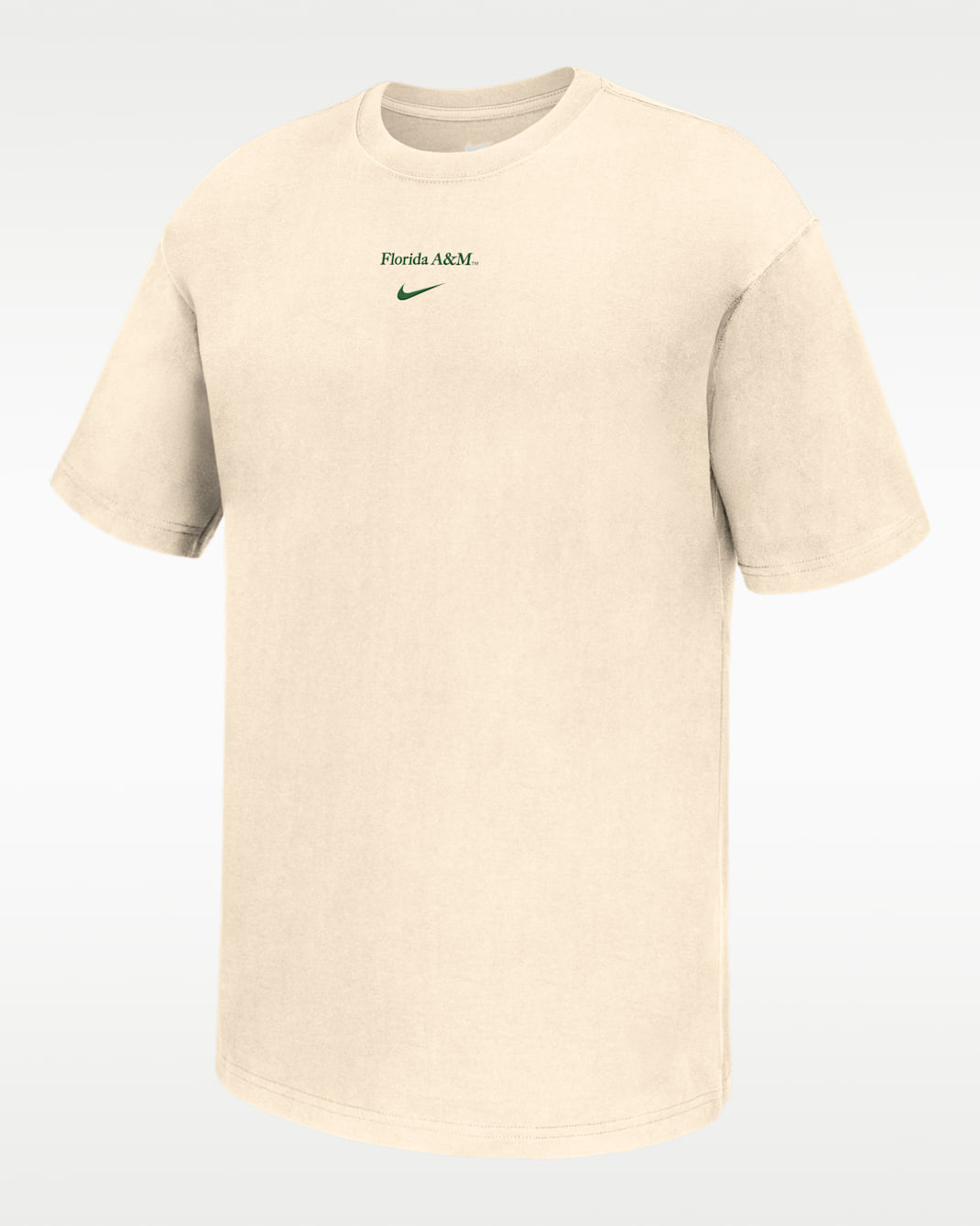 Playera de manga corta para hombre Nike College (Florida A&M University) - Natural