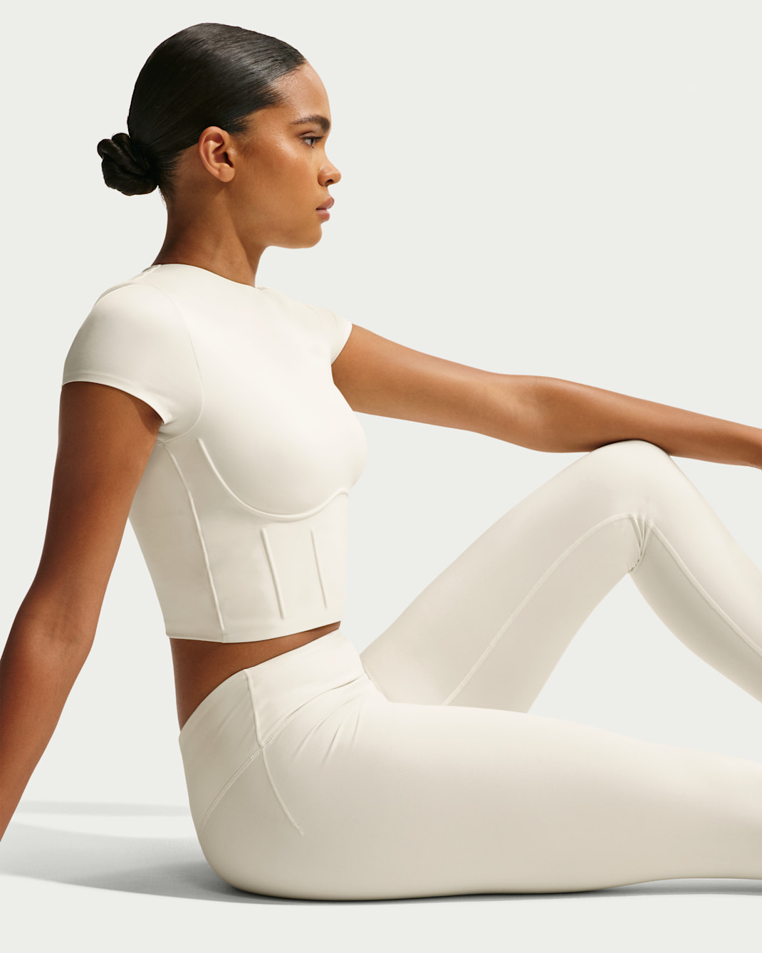 NikeSKIMS Matte Women's Corset Cropped Top