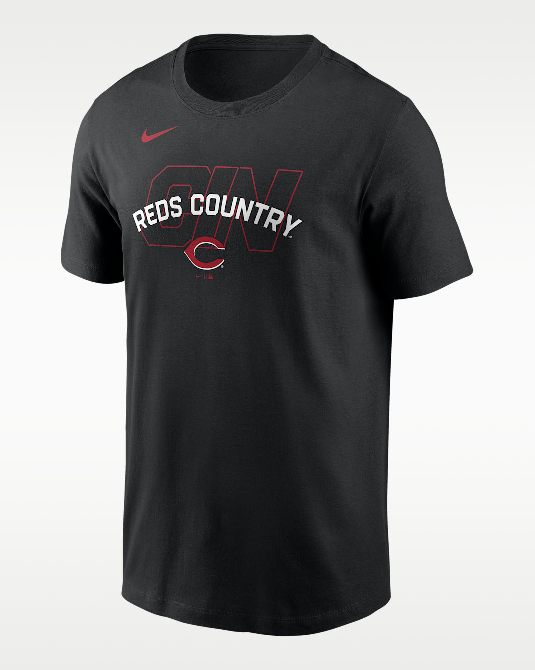 Playera Nike de la MLB para hombre Cincinnati Reds Fashion - Negro