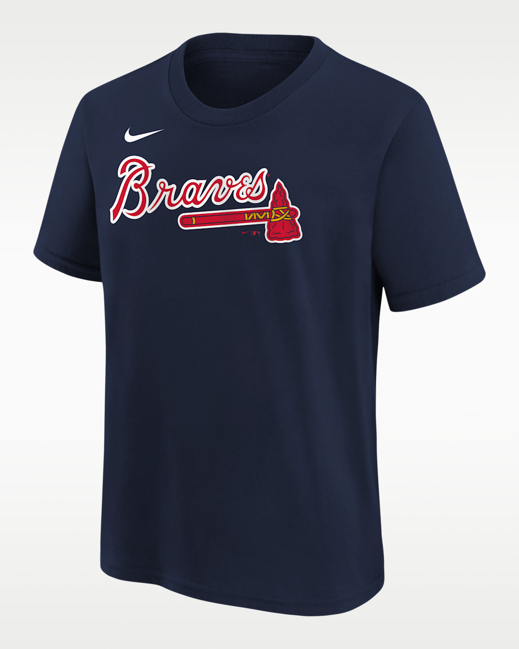 Ronald AcuÒa Jr. Atlanta Braves Big Kid's Nike MLB T-Shirt - Navy