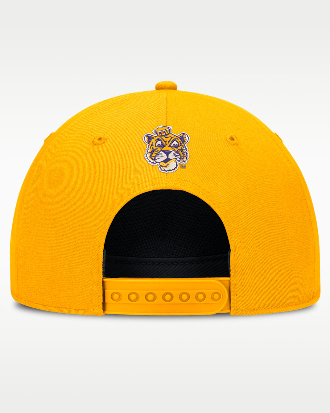 LSU Legacy Letter Rise Men's Nike Dri-FIT College A-Frame Adjustable Hat