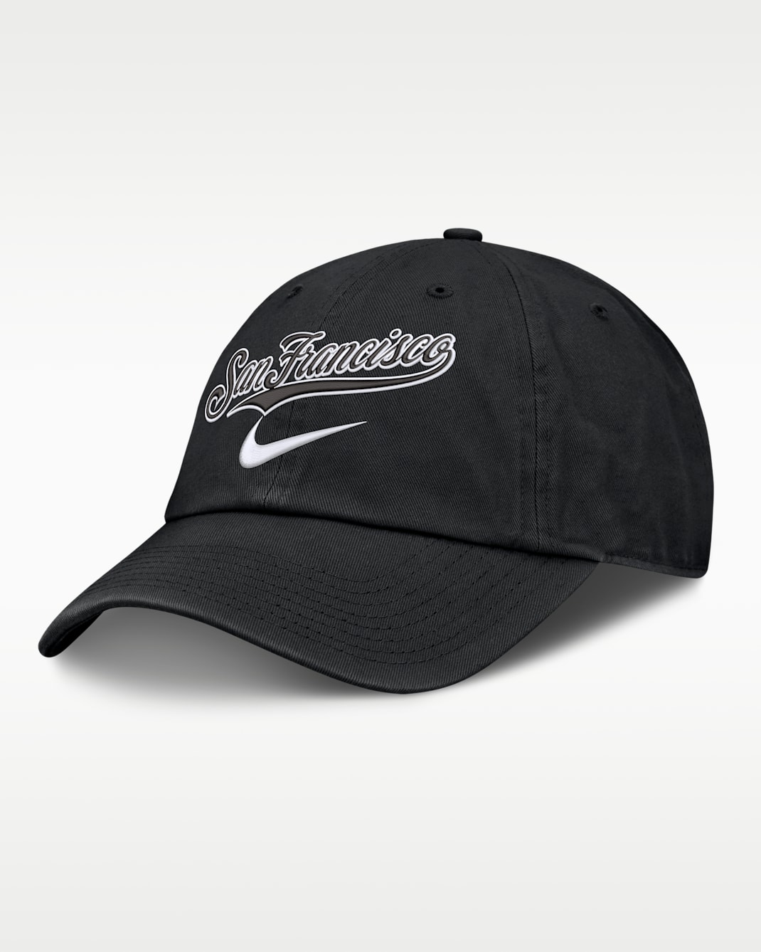 San Francisco Giants Primetime Club Men's Nike MLB Unstructured Adjustable Hat - Black