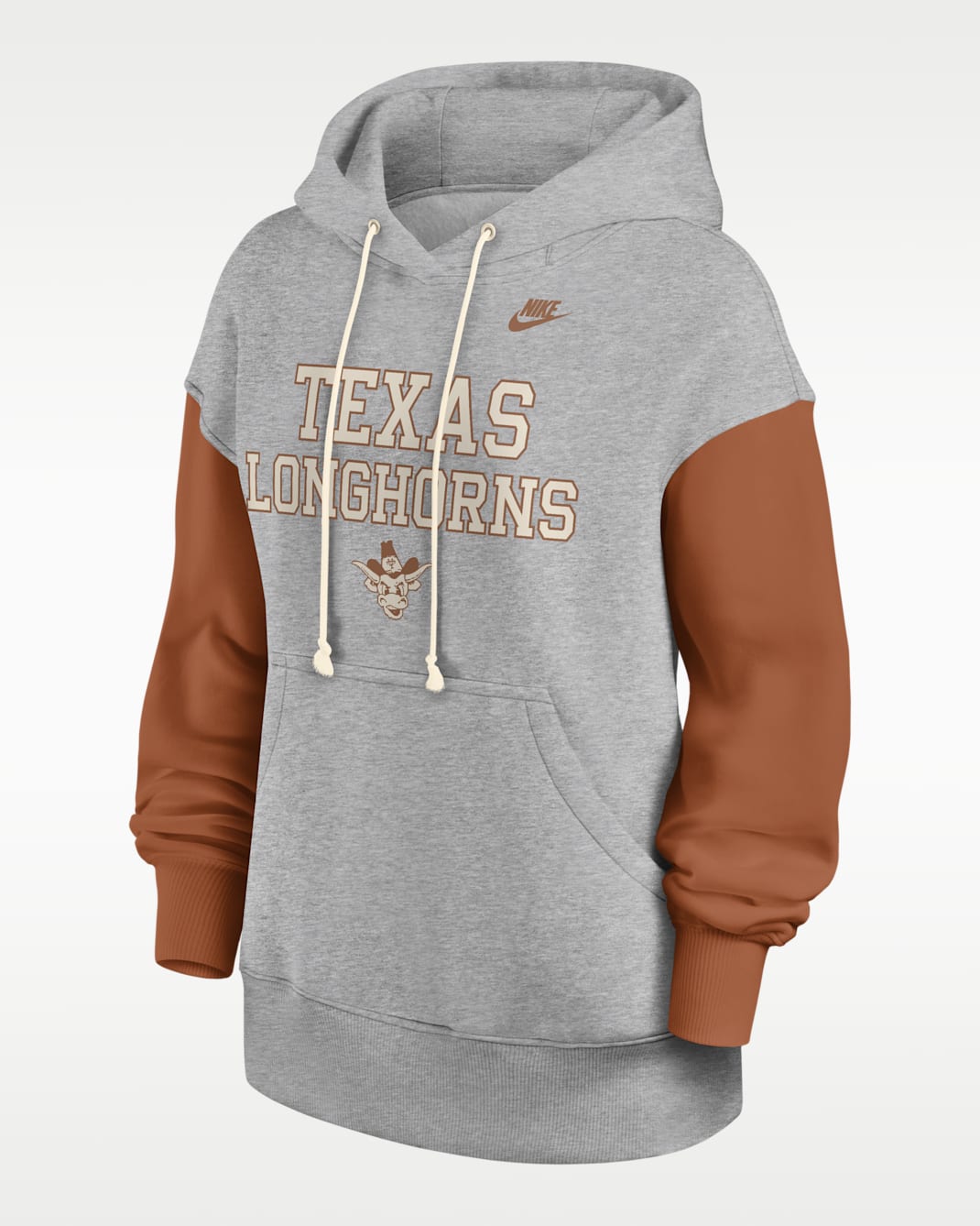 Texas Legacy Phoenix Women's Nike College Pullover Hoodie - Grey Heather
