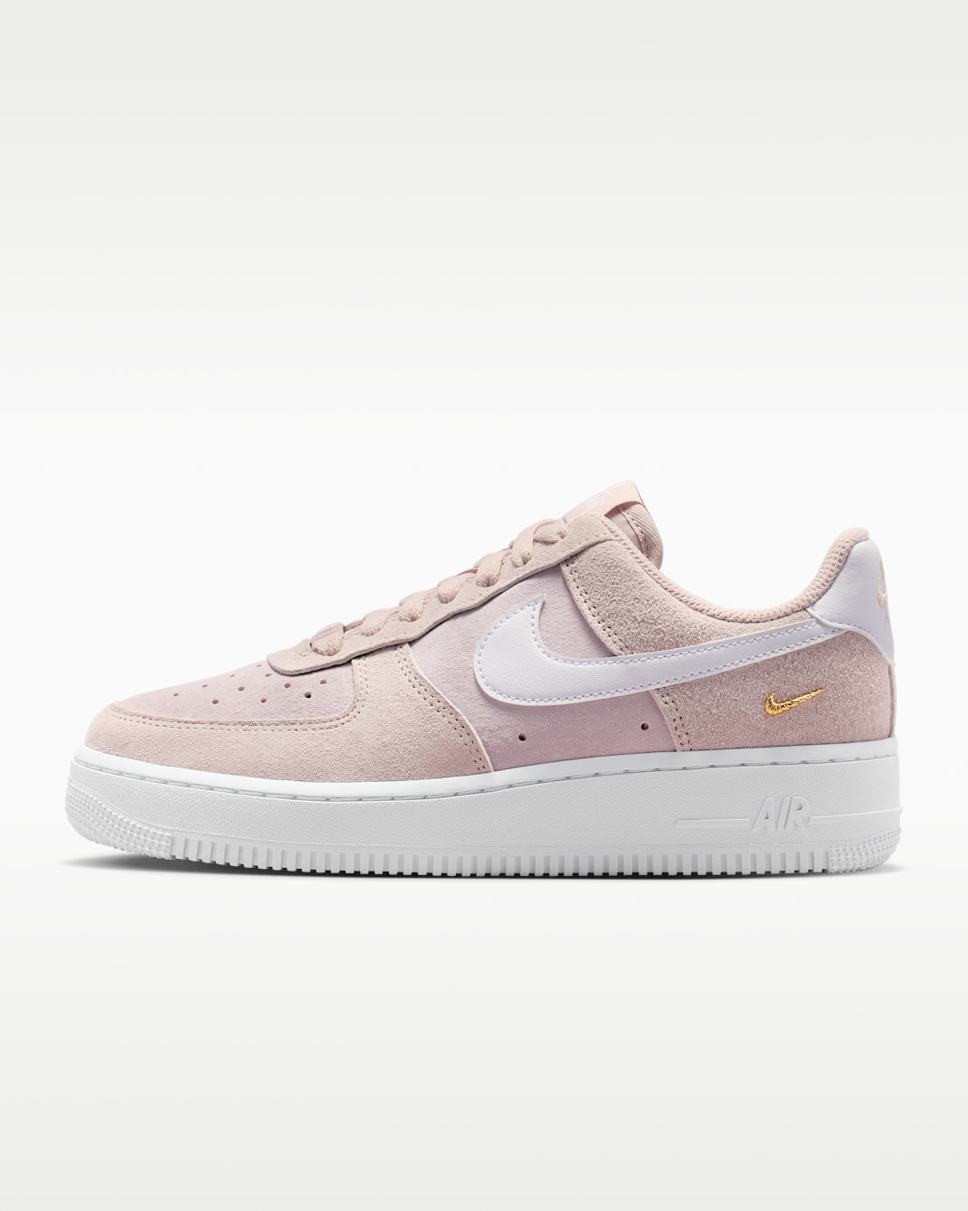 Air Force 1 '07 Low SE Women's Shoes - Silt Red/Pink Foam/Metallic Gold/White