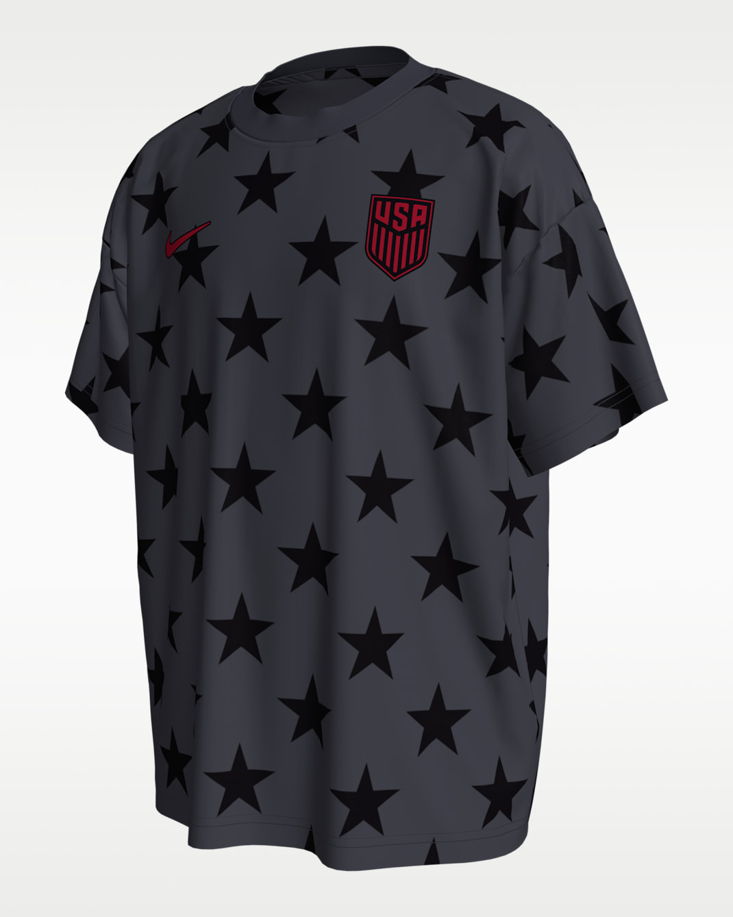 Playera de fútbol Nike para niños talla grande de la selección nacional de fútbol masculino de Estados Unidos - Obsidiana oscuro