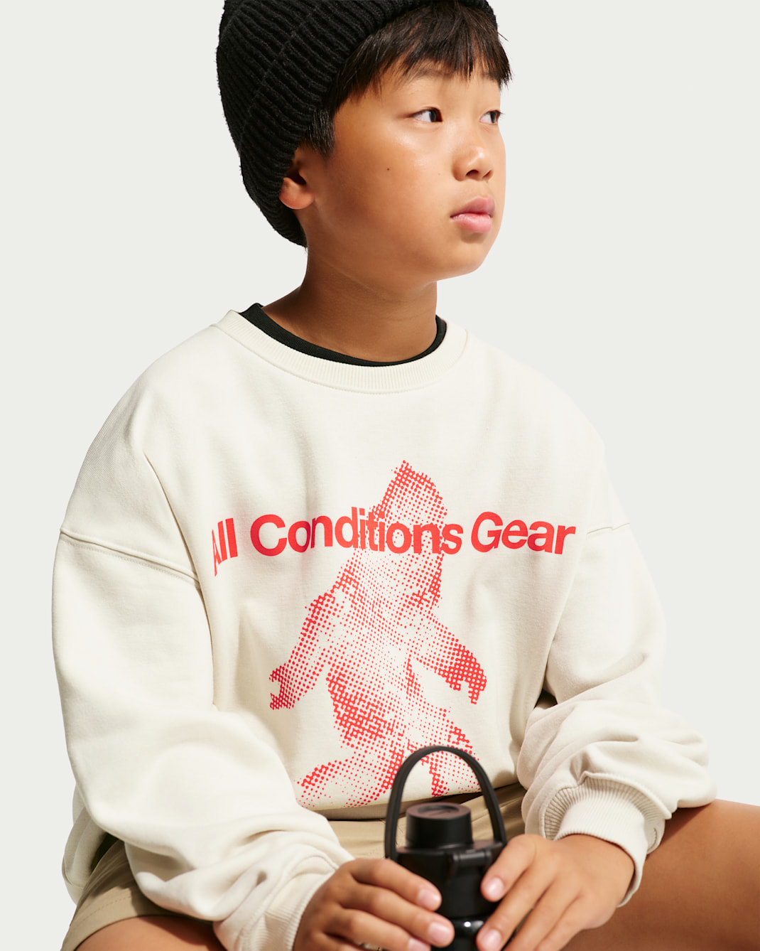 Nike ACG Big Kids' Yeti Crewneck Fleece Top