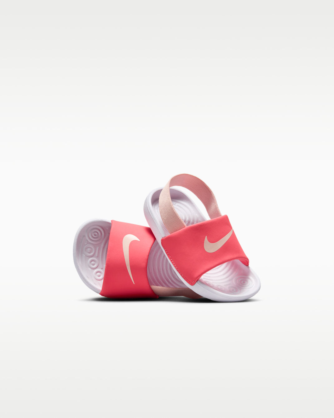 Nike Kawa Baby & Toddler Slides - Magic Ember/White/Echo Pink