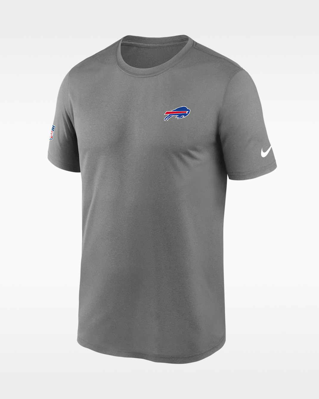 Buffalo Bills Alt Legend Small Logo Men's Nike Dri-FIT NFL T-Shirt - Charcoal