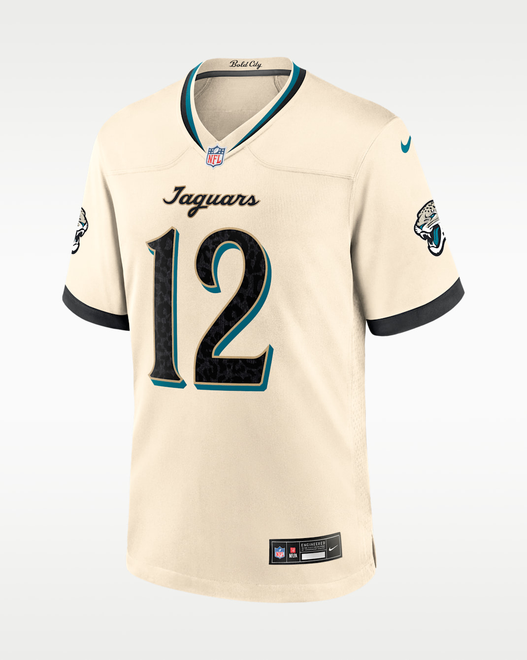 Travis Hunter Jacksonville Jaguars Rivalries Collection Men's Nike NFL Game Jersey - Natural