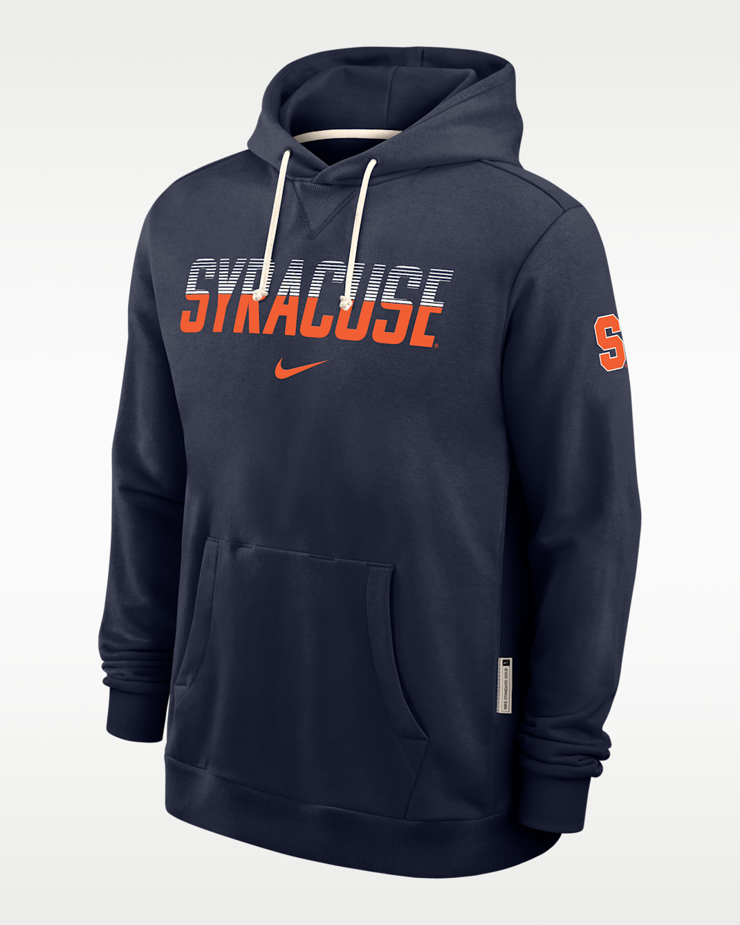 Sudadera con gorro sin cierre sin mangas Dri-FIT para hombre Nike Sideline (Syracuse) - Azul marino universitario