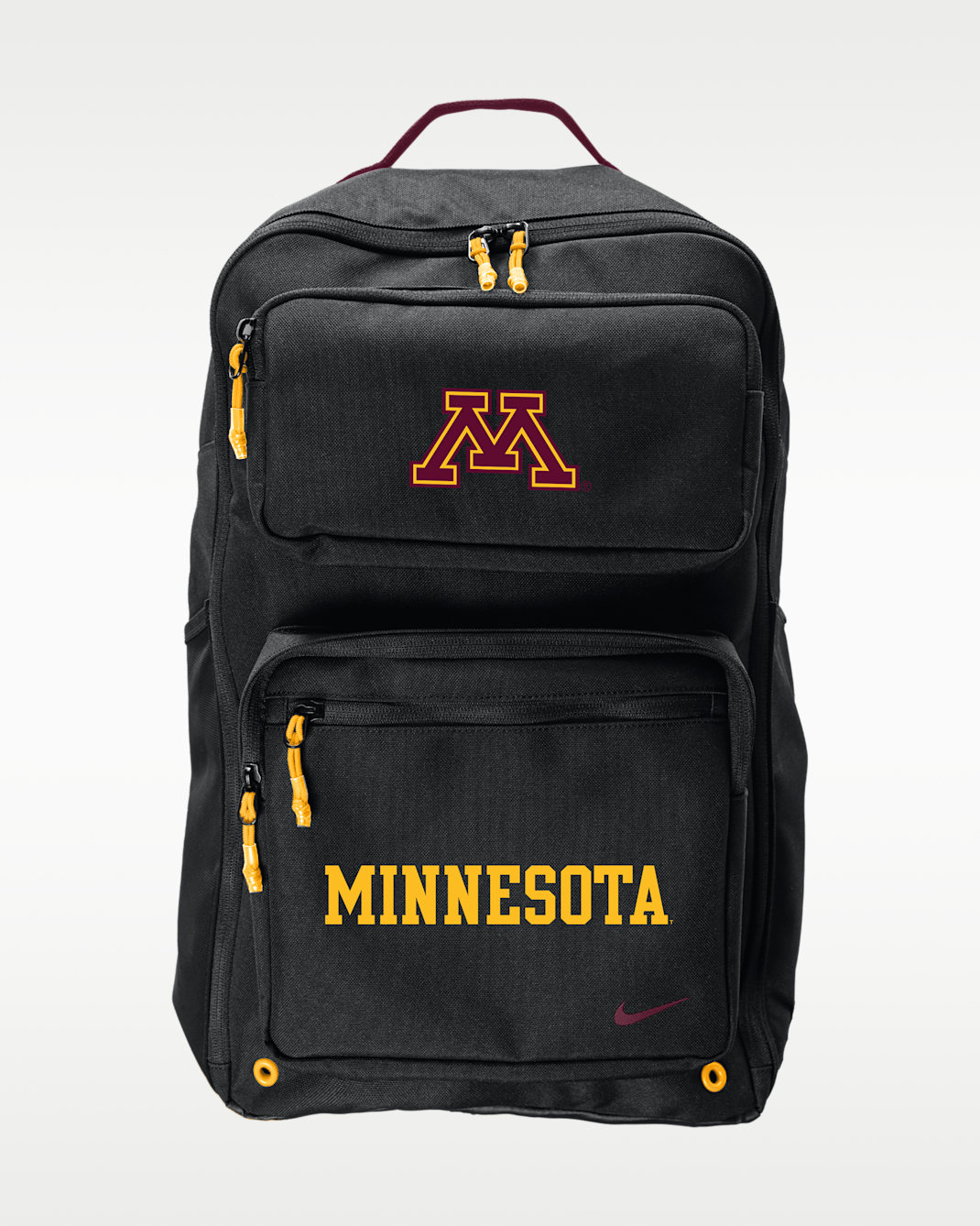 Mochila universitaria Nike Minnesota Golden Gophers Utility Speed 2.0 - Negro