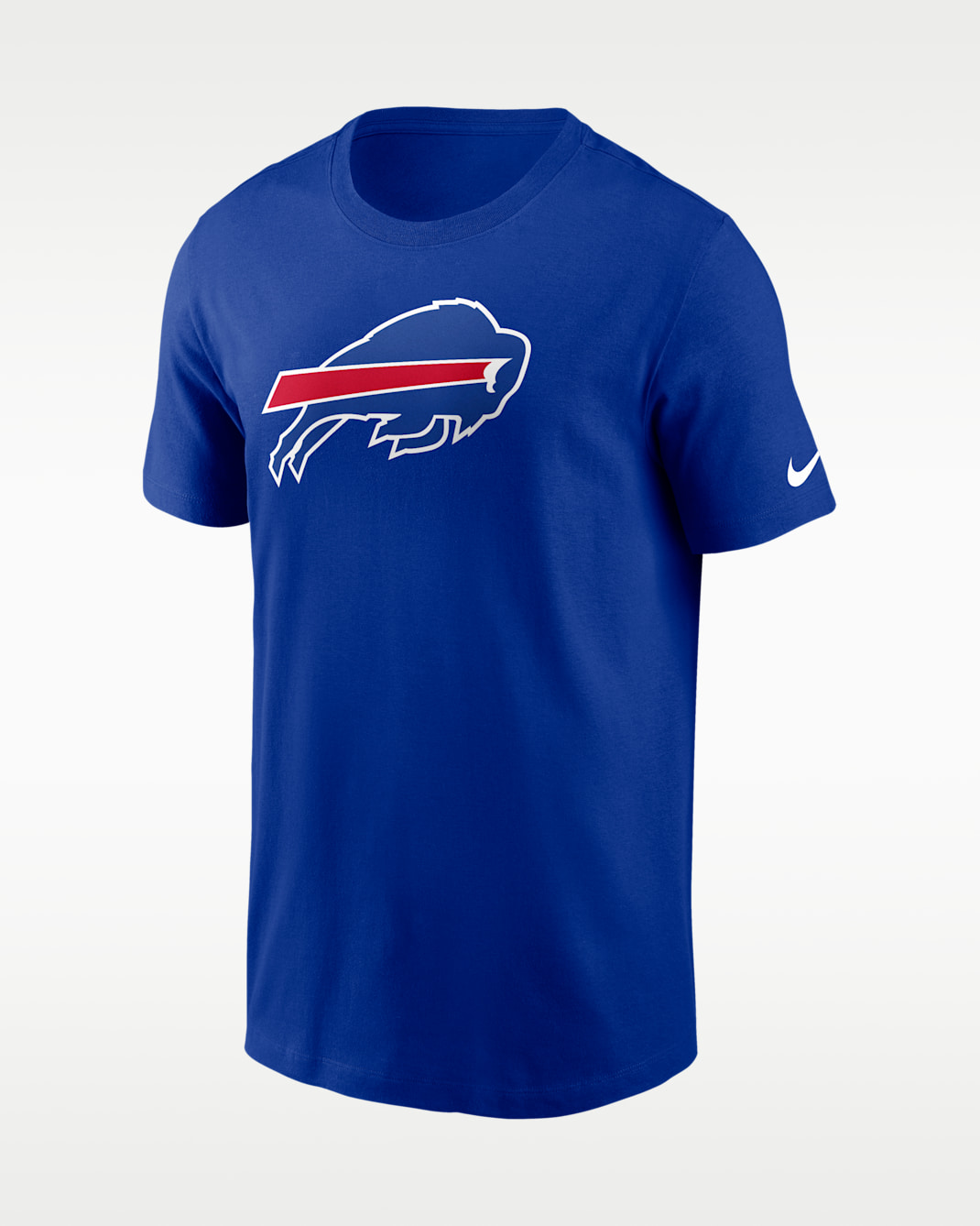 Playera Nike de la NFL para hombre Buffalo Bills Logo Essential - Azul eléctrico