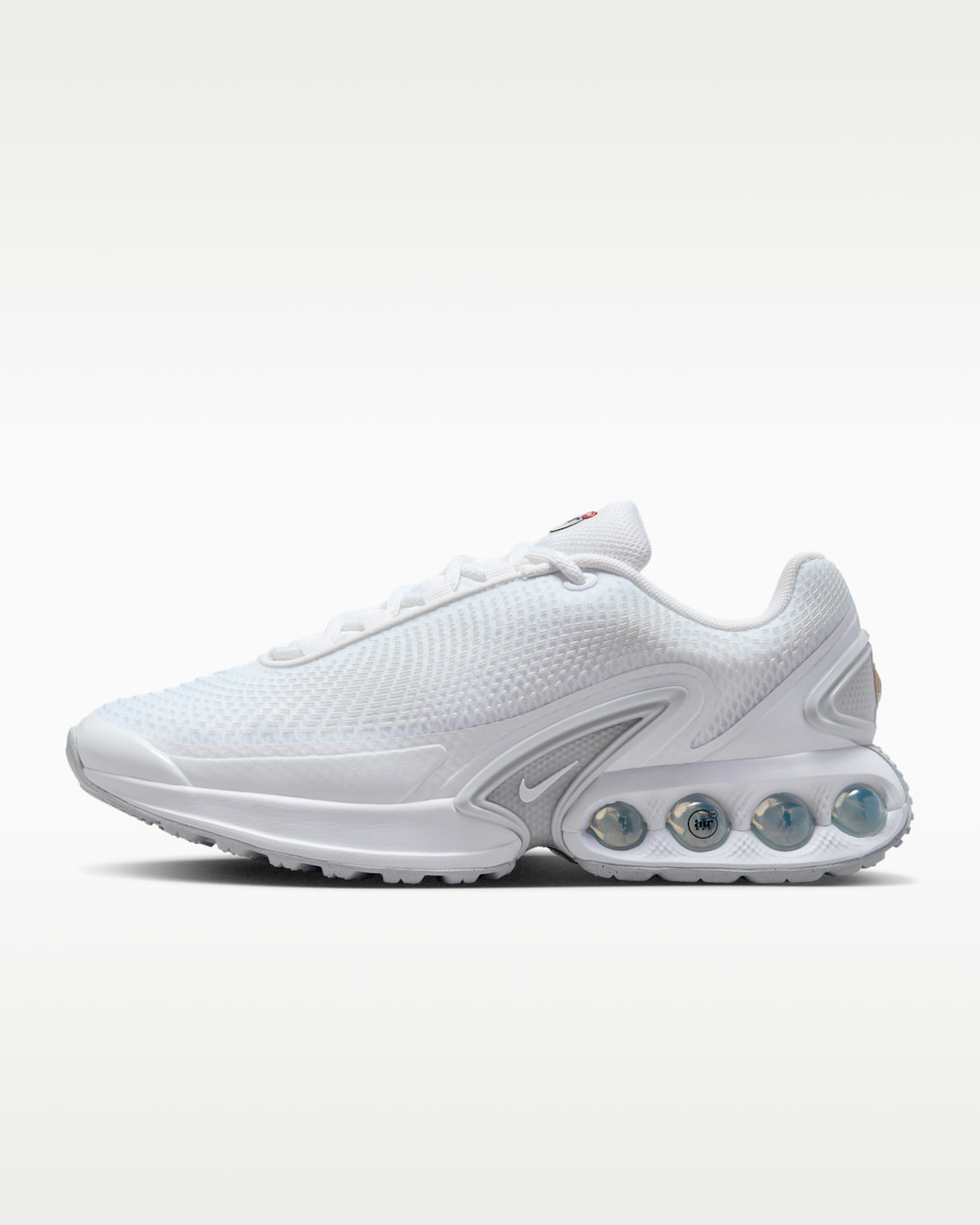 Nike Air Max Dn Women's Shoes - White/White/Metallic Silver/White