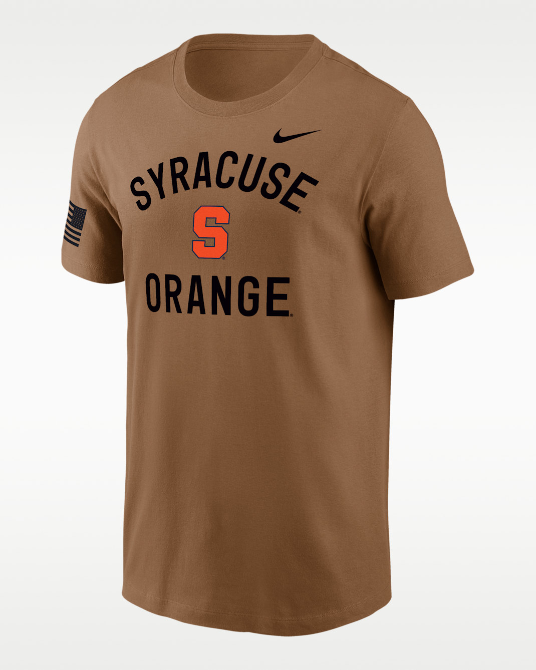 Syracuse Orange Men's Nike Dri-FIT College T-Shirt - Brown