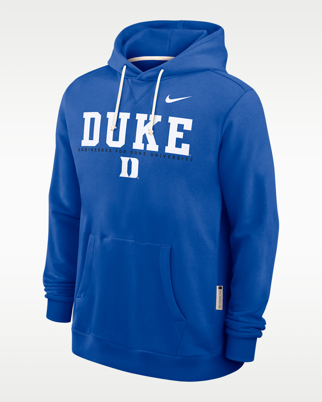 Duke Sideline Men's Nike Dri-FIT College Pullover Hoodie - Royal